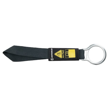 Safewaze 12in Arc Flash D-Ring Extender, Soft Loop, D-ring 022-2080